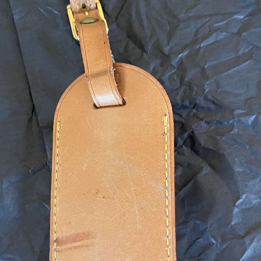 LOUIS VUITTON LUGGAGE TAG - Picture 7 of 7
